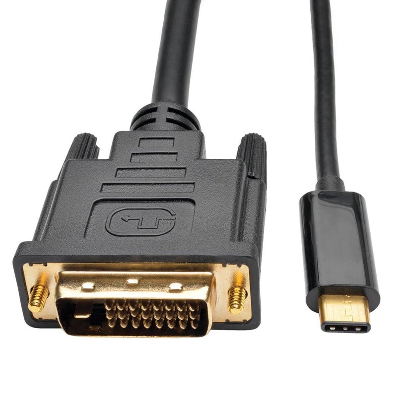 Herfair 3Feet USB C to DVI Adapter Cable Type-C to DVI (24+1 Pin) Cord Thunderbolt Compatible with MacBook/iPad Pro,XPS 17,Steam Deck,Switch,Laptop,iPhone 17/16/15,Galaxy S23/S24,etc - Image 1